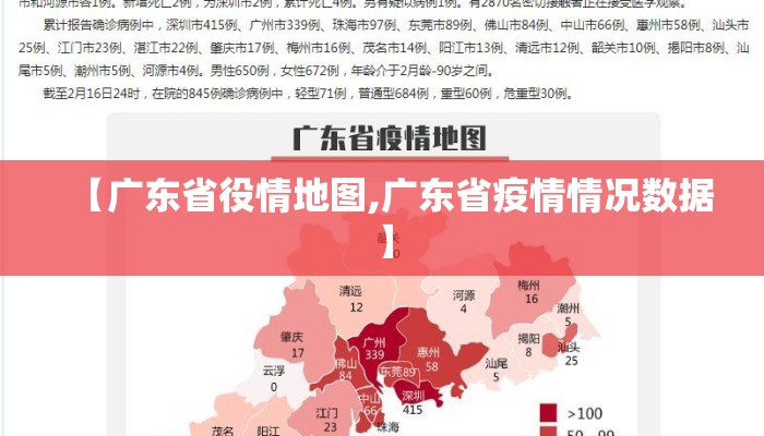 【广东省役情地图,广东省疫情情况数据】