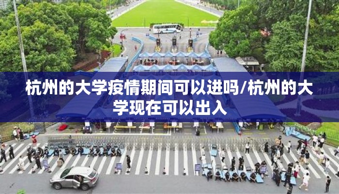 杭州的大学疫情期间可以进吗/杭州的大学现在可以出入