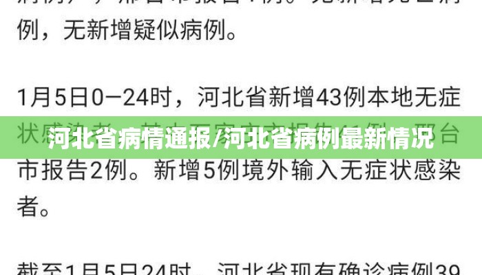河北省病情通报/河北省病例最新情况
