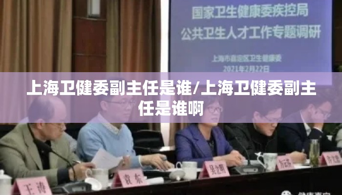 上海卫健委副主任是谁/上海卫健委副主任是谁啊