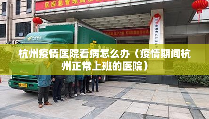杭州疫情医院看病怎么办（疫情期间杭州正常上班的医院）