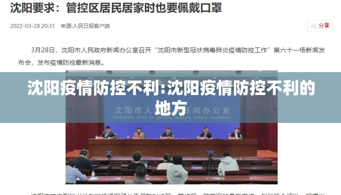 沈阳疫情防控不利:沈阳疫情防控不利的地方