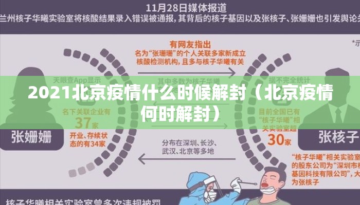 2021北京疫情什么时候解封（北京疫情何时解封）