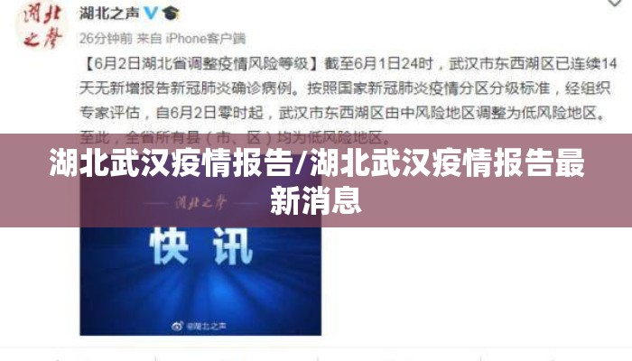 湖北武汉疫情报告/湖北武汉疫情报告最新消息