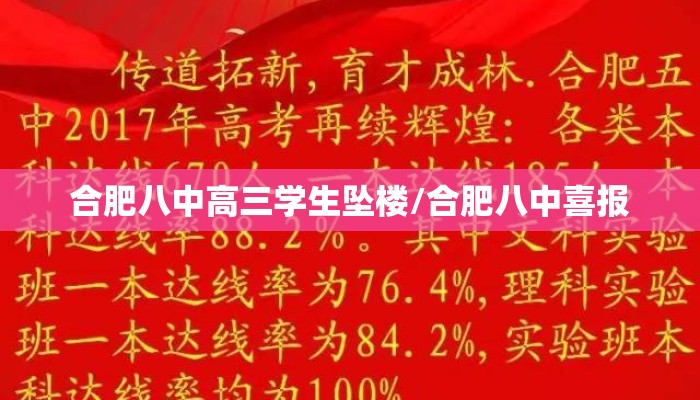 合肥八中高三学生坠楼/合肥八中喜报