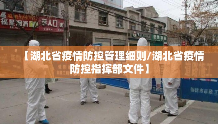 【湖北省疫情防控管理细则/湖北省疫情防控指挥部文件】
