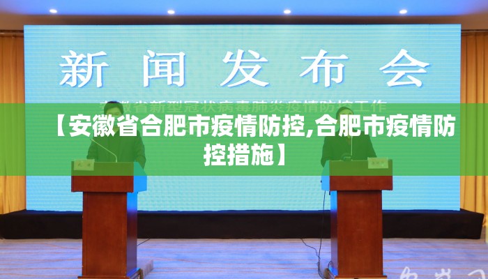 【安徽省合肥市疫情防控,合肥市疫情防控措施】