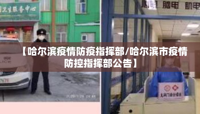 【哈尔滨疫情防疫指挥部/哈尔滨市疫情防控指挥部公告】