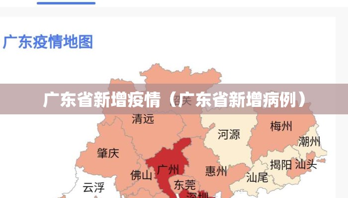 广东省新增疫情（广东省新增病例）