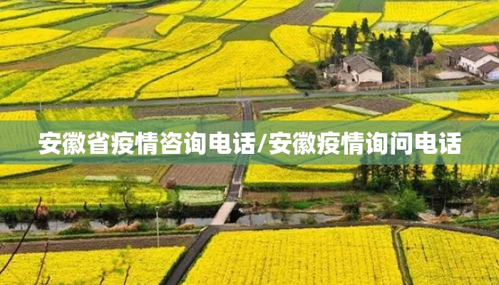 安徽省疫情咨询电话/安徽疫情询问电话