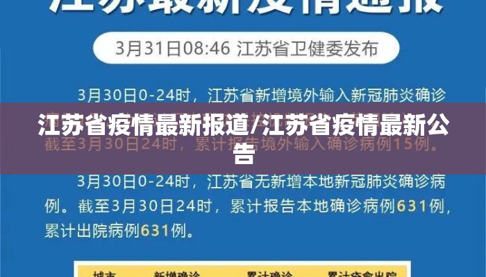 江苏省疫情最新报道/江苏省疫情最新公告