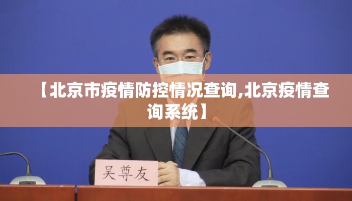 【北京市疫情防控情况查询,北京疫情查询系统】