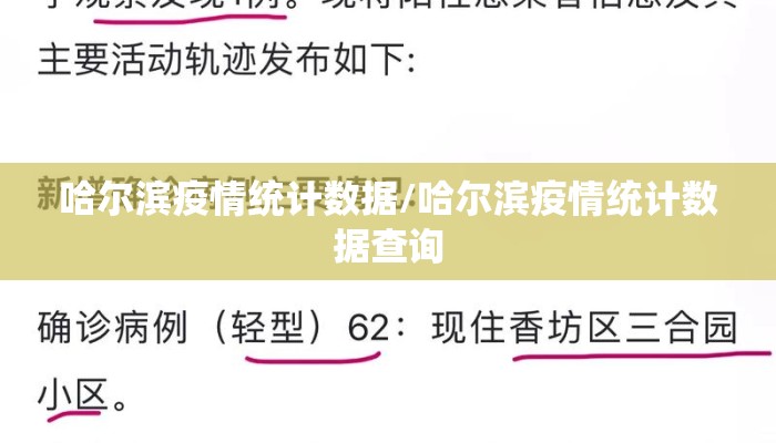 哈尔滨疫情统计数据/哈尔滨疫情统计数据查询