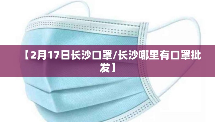 【2月17日长沙口罩/长沙哪里有口罩批发】