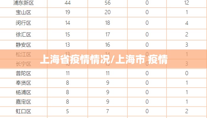 上海省疫情情况/上海市 疫情
