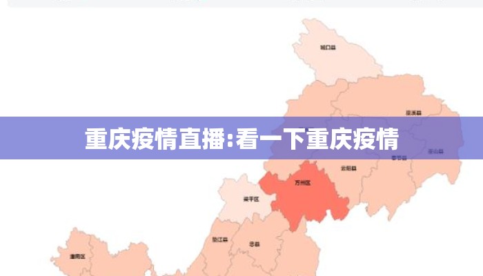 重庆疫情直播:看一下重庆疫情
