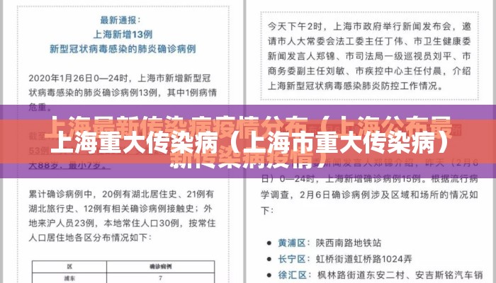 上海重大传染病（上海市重大传染病）