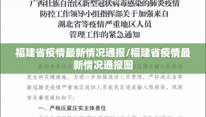 福建省疫情最新情况通报/福建省疫情最新情况通报图