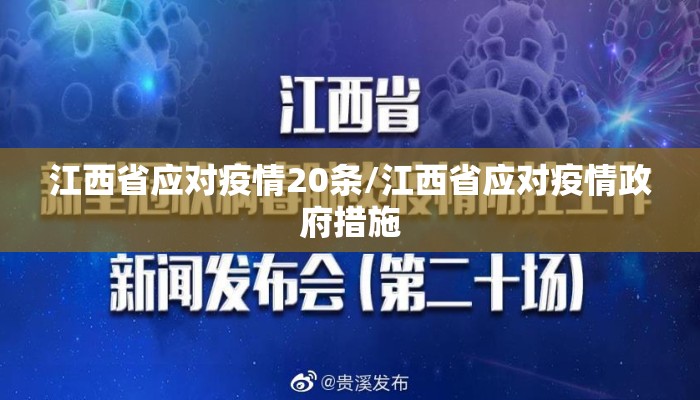江西省应对疫情20条/江西省应对疫情政府措施 江西省应对疫情20条/江西省应对疫情政府措施