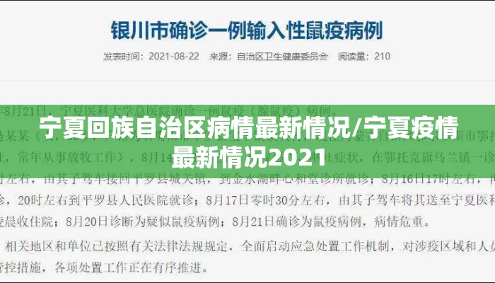 宁夏回族自治区病情最新情况/宁夏疫情最新情况2021 宁夏回族自治区病情最新情况/宁夏疫情最新情况2021