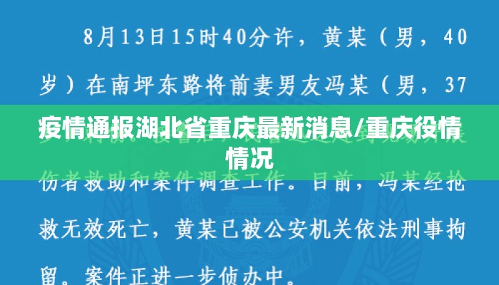 疫情通报湖北省重庆最新消息/重庆役情情况