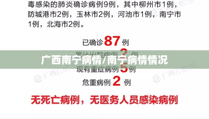 广西南宁病情/南宁病情情况 广西南宁病情/南宁病情情况