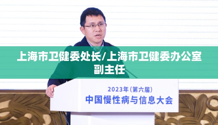 上海市卫健委处长/上海市卫健委办公室副主任