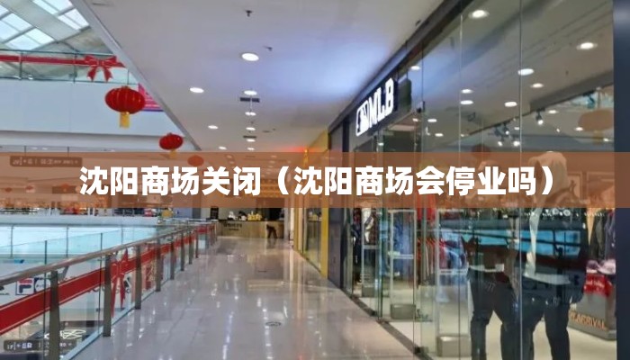 沈阳商场关闭(沈阳商场会停业吗) 沈阳商场关闭(沈阳商场会停业吗)