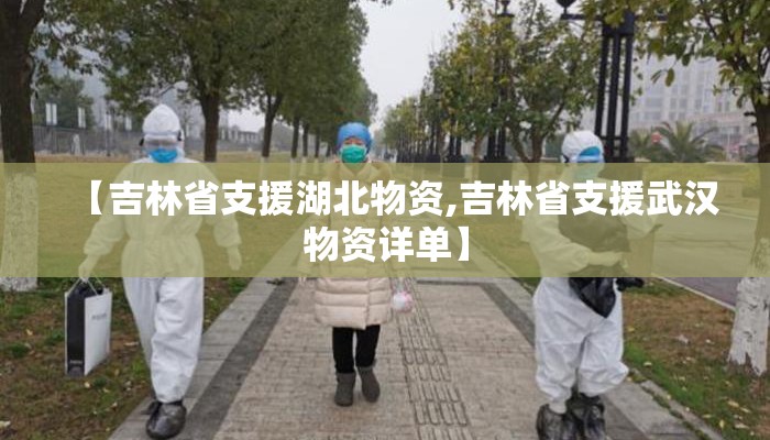 【吉林省支援湖北物资,吉林省支援武汉物资详单】