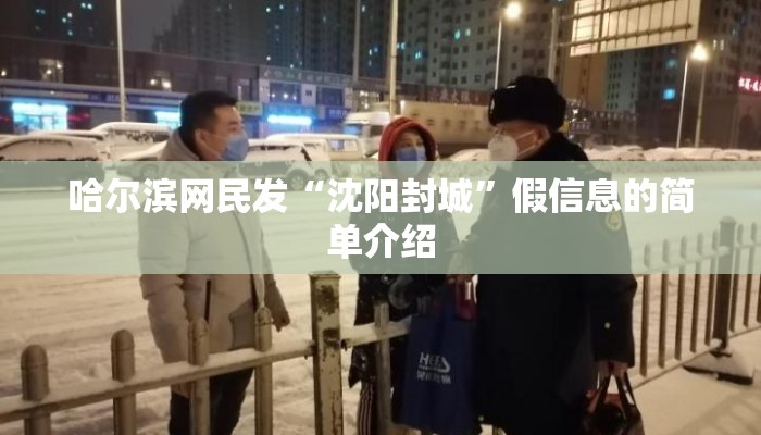 哈尔滨网民发“沈阳封城”假信息的简单介绍
