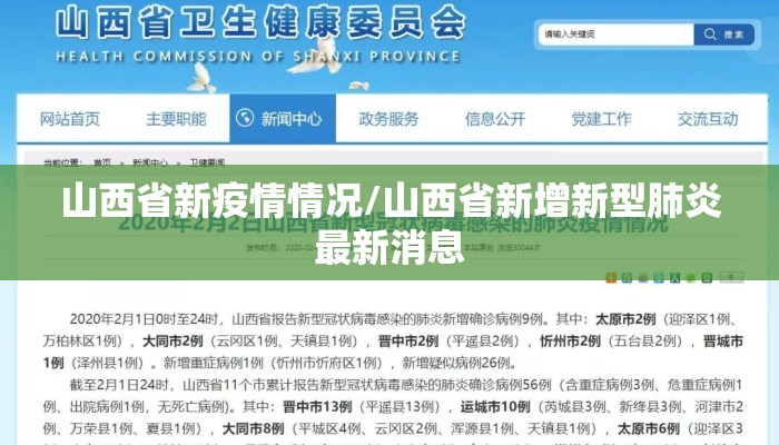 山西省新疫情情况/山西省新增新型肺炎最新消息 山西省新疫情情况/山西省新增新型肺炎最新消息
