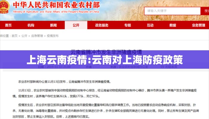 上海云南疫情:云南对上海防疫政策 上海云南疫情:云南对上海防疫政策