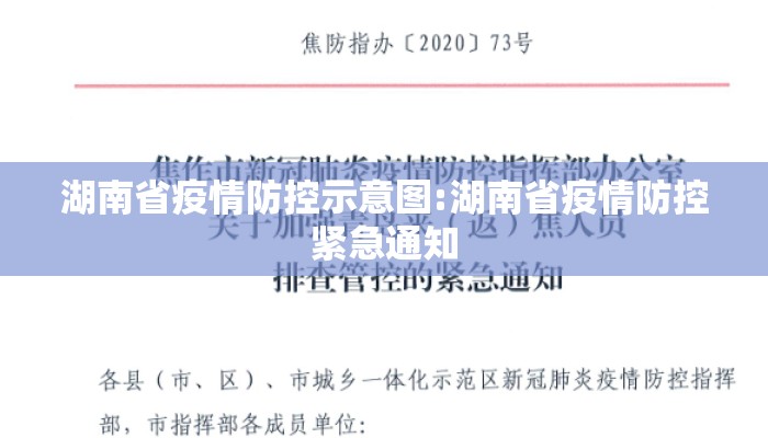 湖南省疫情防控示意图:湖南省疫情防控紧急通知 湖南省疫情防控示意图:湖南省疫情防控紧急通知