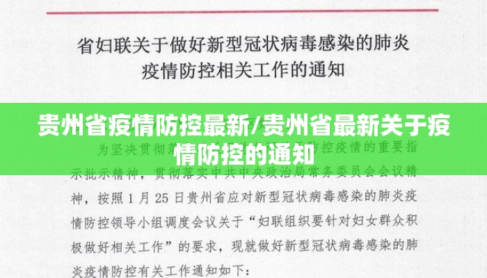 贵州省疫情防控最新/贵州省最新关于疫情防控的通知