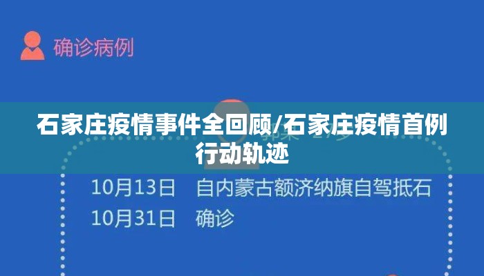 石家庄疫情事件全回顾/石家庄疫情首例行动轨迹 石家庄疫情事件全回顾/石家庄疫情首例行动轨迹