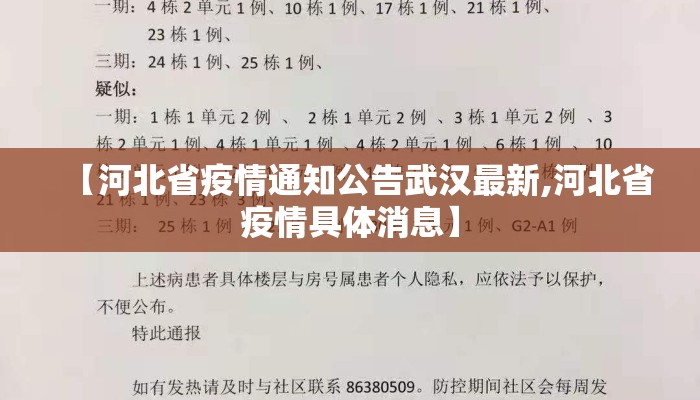 【河北省疫情通知公告武汉最新,河北省疫情具体消息】 【河北省疫情通知公告武汉最新,河北省疫情具体消息】