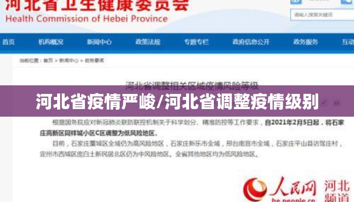 河北省疫情严峻/河北省调整疫情级别 河北省疫情严峻/河北省调整疫情级别