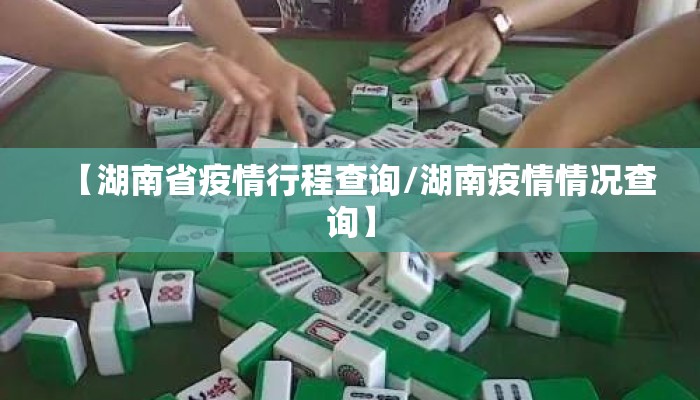 【湖南省疫情行程查询/湖南疫情情况查询】 【湖南省疫情行程查询/湖南疫情情况查询】