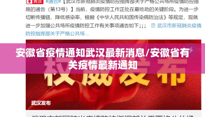 安徽省疫情通知武汉最新消息/安徽省有关疫情最新通知 安徽省疫情通知武汉最新消息/安徽省有关疫情最新通知