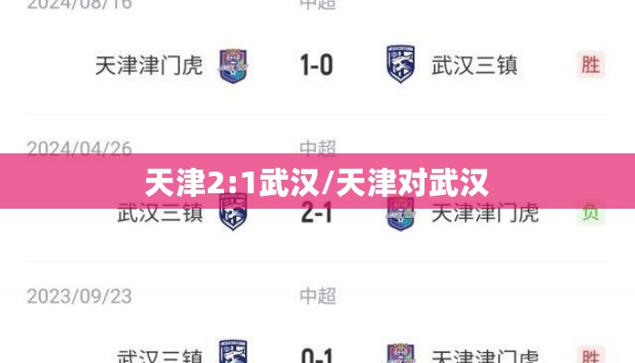 天津2:1武汉/天津对武汉