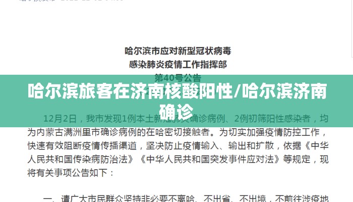 哈尔滨旅客在济南核酸阳性/哈尔滨济南确诊