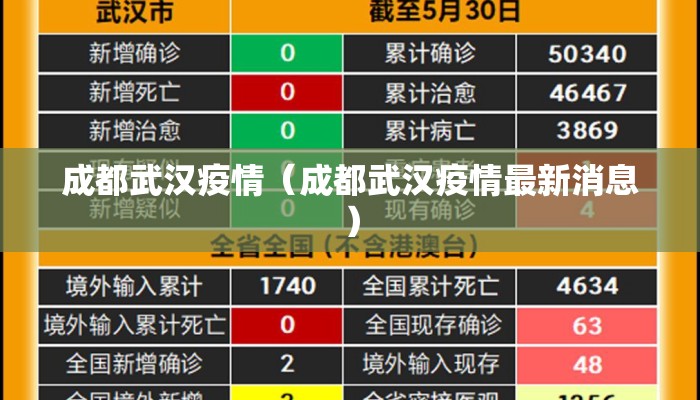 成都武汉疫情（成都武汉疫情最新消息）