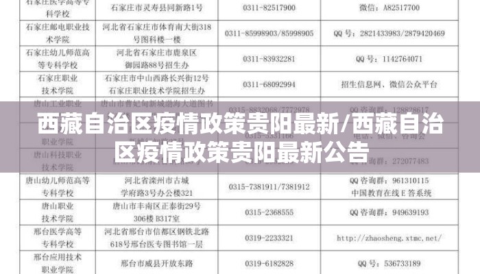 西藏自治区疫情政策贵阳最新/西藏自治区疫情政策贵阳最新公告 西藏自治区疫情政策贵阳最新/西藏自治区疫情政策贵阳最新公告