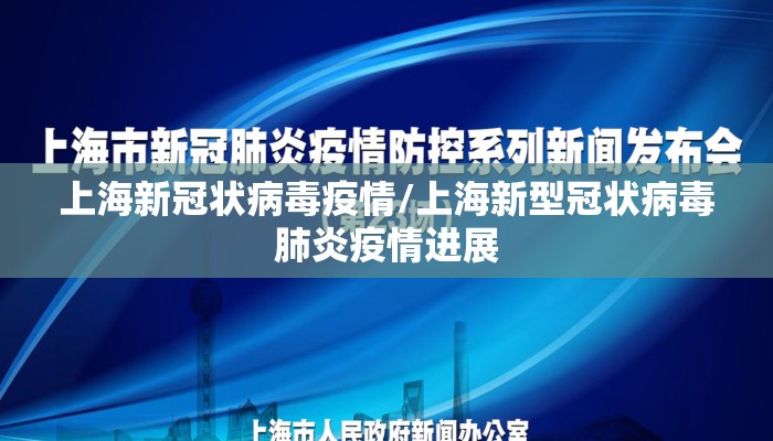 上海新冠状病毒疫情/上海新型冠状病毒肺炎疫情进展 上海新冠状病毒疫情/上海新型冠状病毒肺炎疫情进展