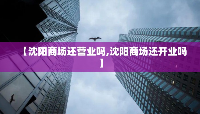 【沈阳商场还营业吗,沈阳商场还开业吗】