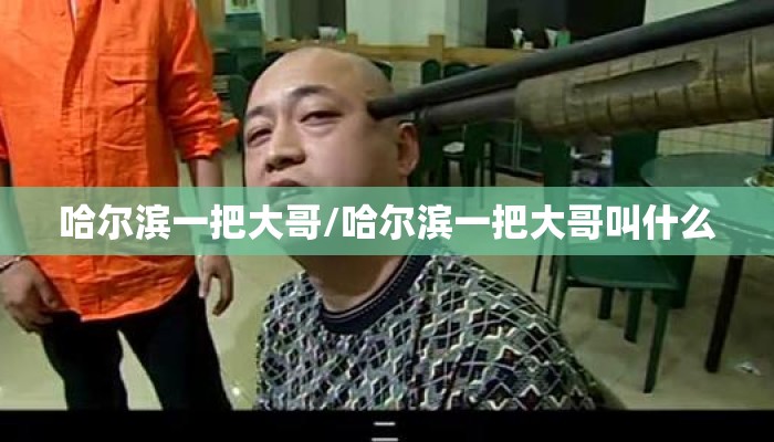 哈尔滨一把大哥/哈尔滨一把大哥叫什么