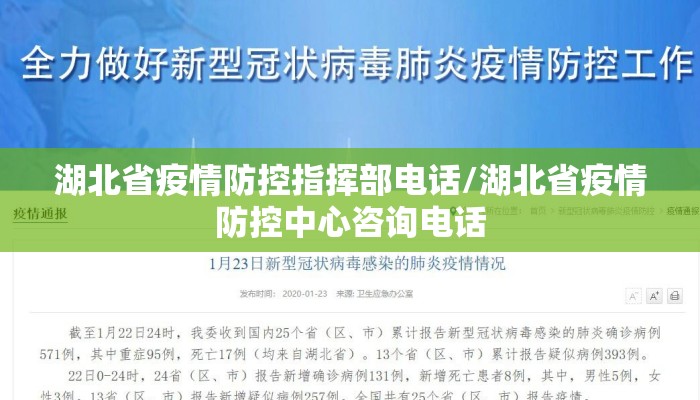 湖北省疫情防控指挥部电话/湖北省疫情防控中心咨询电话