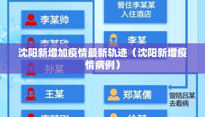 沈阳新增加疫情最新轨迹(沈阳新增疫情病例) 沈阳新增加疫情最新轨迹(沈阳新增疫情病例)