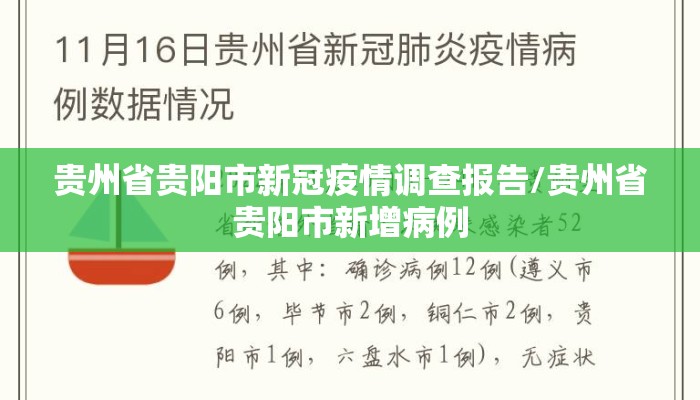 贵州省贵阳市新冠疫情调查报告/贵州省贵阳市新增病例 贵州省贵阳市新冠疫情调查报告/贵州省贵阳市新增病例