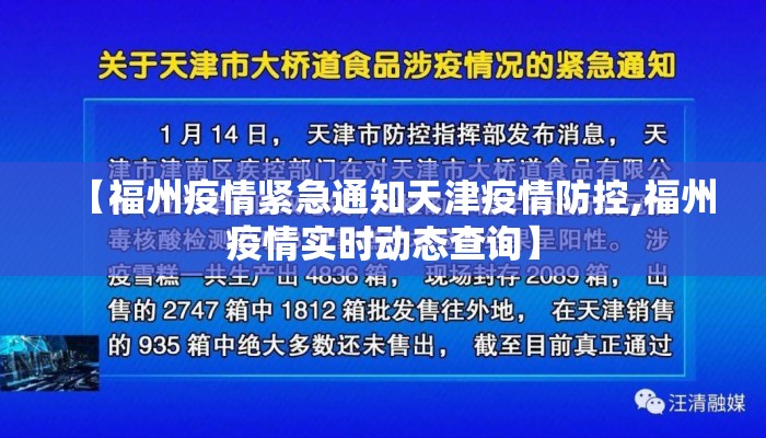 【福州疫情紧急通知天津疫情防控,福州疫情实时动态查询】 【福州疫情紧急通知天津疫情防控,福州疫情实时动态查询】